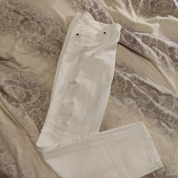 Easy Money Jean Company White Skinny Jeans size 31 - Picture 2 of 9